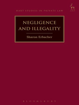 cover image of Negligence and Illegality